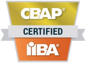 CBAP certified business analysis practitioner IIBA certification